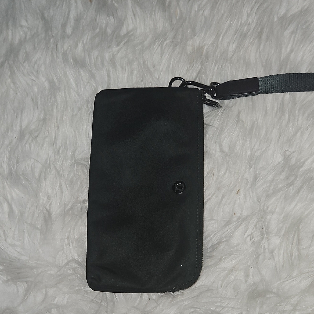 lululemon athletica Black Wristlet Clutch